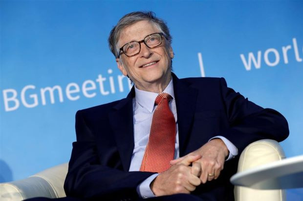 Đồng sáng lập Microsoft được Forbes vinh danh người giàu nhất thế giới lần đầu vào năm 1995 với tài sản 12,9 tỷ USD. Theo danh sách tỷ phú 2019 của Forbes, Bill Gates xếp số 2 với tài sản 96,5 tỷ USD. Ảnh: Thestar.
