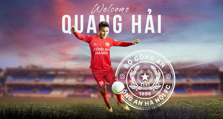 Thông tin Quang Hải trở về Việt Nam thi đấu và trở thành tân binh của CLB Công an Hà Nội thu hút sự chú ý của NHM.