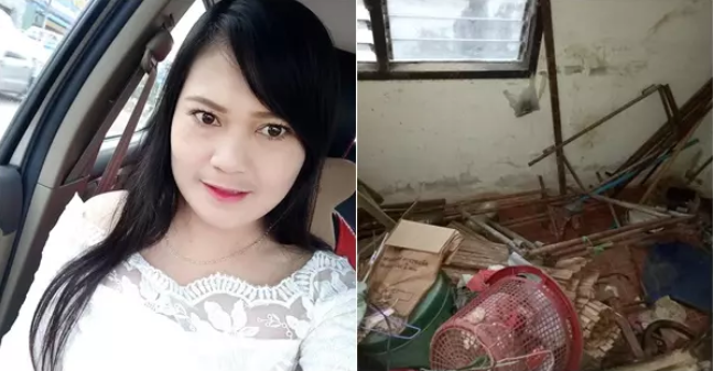 Một chủ nhà tại tỉnh Ayutthaya, Thái Lan quyết định sẽ khởi kiện chồng cũ sa khi anh này quỵt tiền nhà trong gần 3 năm, đánh cắp đồ nội thất và rời đi bỏ lại căn nhà trong tình trạng vô cùng bẩn thỉu, hỗn loạn và ghê tởm.