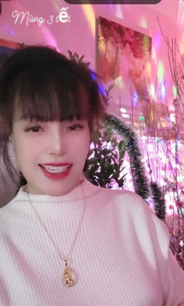 Hiện tượng mạng này tiết lộ do năm nay các con cháu tụ tập đông đủ nên chị đã chuẩn bị đào, quất, chậu hoa cảnh từ rất sớm. Ngoài ra, họ còn làm các món ăn đặc trưng hương vị Tết như gà, bánh chưng, mứt quất, mâm ngũ quả,...