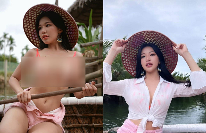 Nhưng cũng có không ít trường hợp mặc phản cảm ở Hội An.