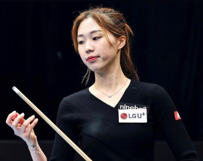 Cơ thủ Hàn Quốc Seo Seoa ban đầu không được đánh giá cao ở Las Vegas Open 2023.