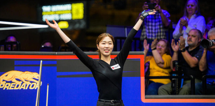 Seo Seoa đã vượt qua 7 trận đấu để lên ngôi vô địch giải 10 bi nữ Las Vegas năm nay. Cô không nhận bất cứ một thất bại nào.