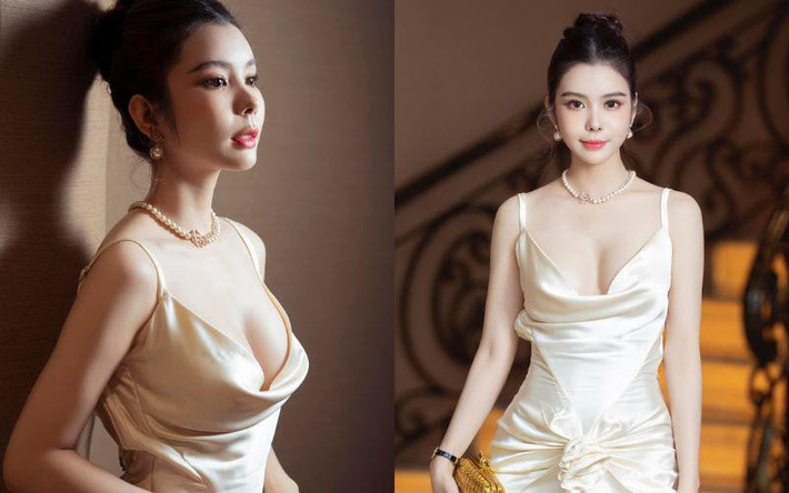 Cô nàng quê Đồng Tháp cũng rất biết cách làm bật thế mạnh của mình thông qua style makeup nhẹ nhàng, tươi tắn.