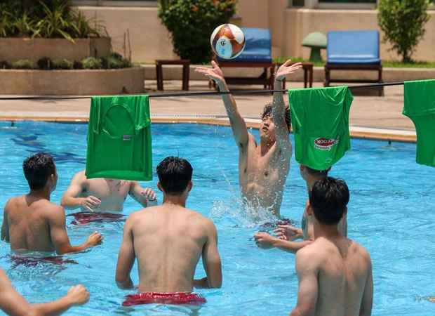 Các trò chơi được BHL tính toán kỹ về nội dung và thời lượng để đảm bảo giúp tăng cường thể lực cho toàn đội