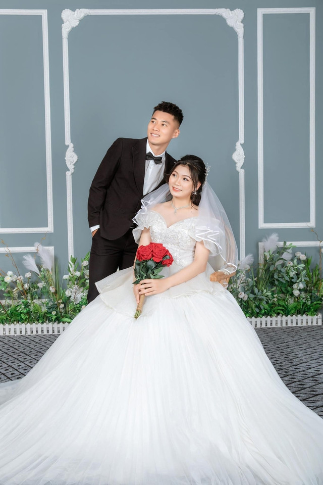 Mới đây, Châu Thị Vang chính thức về chung một nhà với tiền đạo Phạm Trung Hiếu đang thi đấu cho CLB Hải Phòng