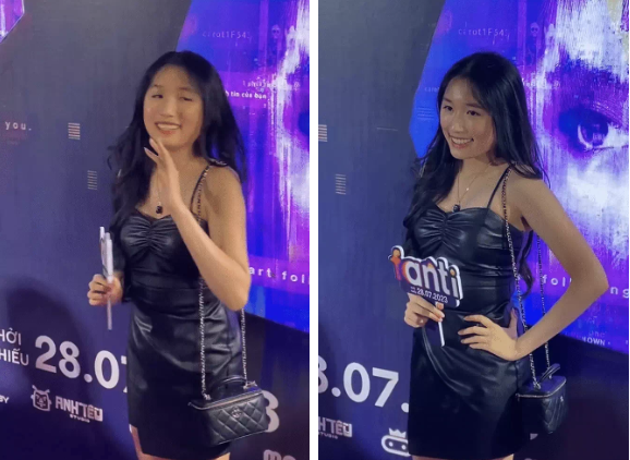 Mới đây nhất, hình ảnh Jenny Huỳnh lên đồ đi dự sự kiện khiến netizen càng khẳng định điều cô bạn này có nét đẹp tri thức dù đơn giản nhưng vẫn cuốn hút.