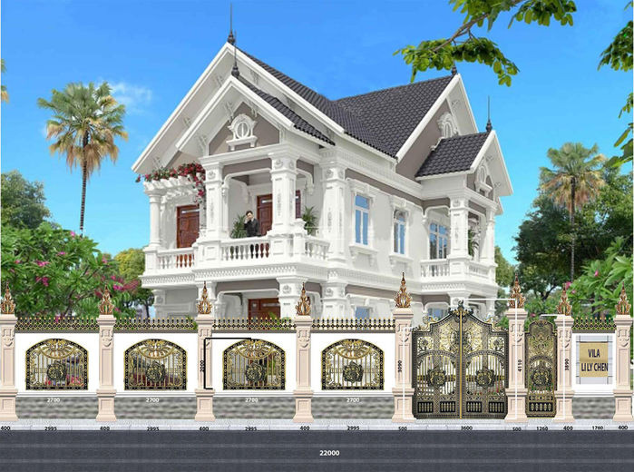 Ngọc nữ Bolero khiến nhiều người kinh ngạc khi khoe biệt thự hơn 2.000m2 tại quê nhà Tây Ninh. Ảnh: FB Lily Chen