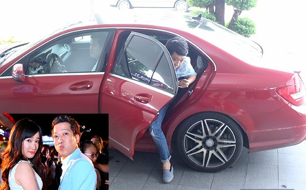Với số tiền kiếm được, không có gì lạ khi Trường Giang sở hữu chiếc xe Mercedes C300 1,6 tỷ đồng. Ảnh: ANTT.