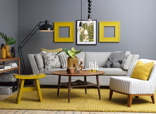 Với phòng khách nhỏ, sofa có thể tháo rời vỏ bọc giúp bạn dễ dàng làm sạch vết bẩn. Ảnh: Home.