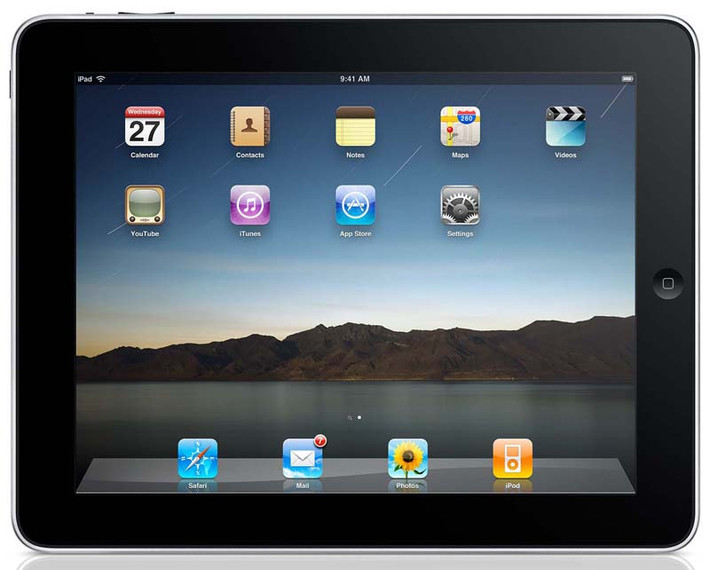 iPad thế hệ đầu tiên không hỗ trợ Adobe Flash. Ảnh: Photobucket.