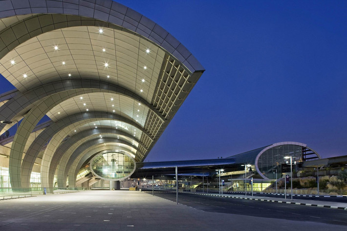 Sân bay Quốc tế Dubai với thiết kế hiện đại dự kiến đón 89 triệu lượt khách trong năm 2017. Ảnh: Arup.