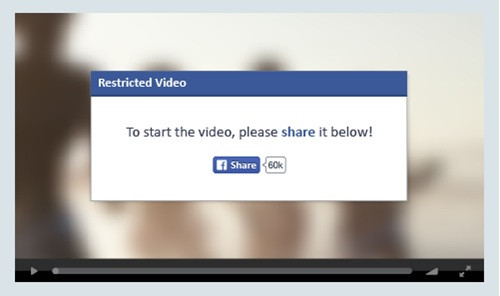 Video với tựa đề hấp dẫn được đăng trên Facebook như Not Safe for Work’ (tên một bộ phim hot), video khỏa thân...để dụ người dùng nhấp vào video dẫn đến các trang web lừa đảo và ăn cắp thông tin. Ảnh: Blogtamsu.