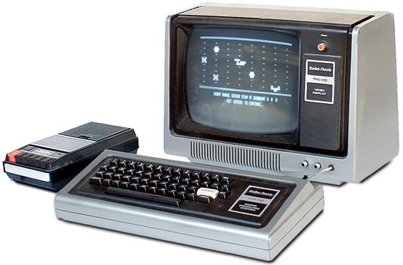 Chiếc Tandy Radio Shack TRS-80 cổ. Ảnh: Oldcomputers.
