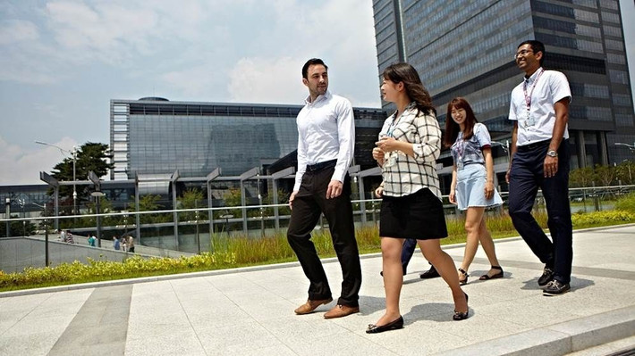 Samsung Digital City có hẳn một trung tâm nghiên cứu 25 tầng dành cho nhóm kỹ sư phát triển sản phẩm mới.