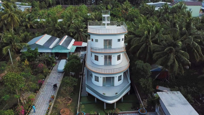 Công trình được xây dựng hồi đầu năm 2019 và thời gian xây dựng trong 2 năm. Ảnh: Baophapluat
