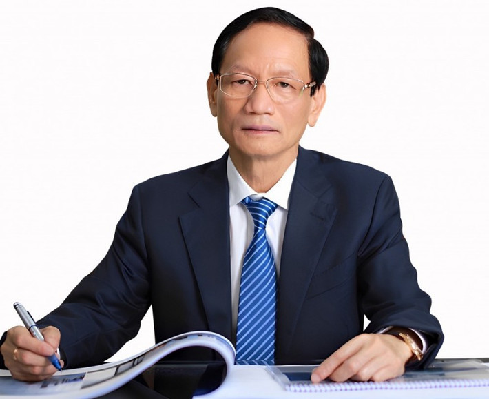 Đại gia Vũ Văn Tiền - Chủ tịch kiêm người sáng lập Geleximco, được giới doanh nhân đánh giá là có cuộc sống giản dị, không siêu xe, hàng hiệu và không những bữa tiệc đình đám. Ảnh: Bộ Công Thương