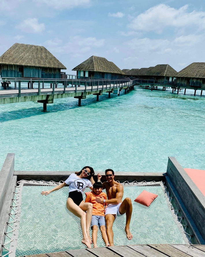 Hồ Ngọc Hà cùng Kim Lý đang có chuyến du lịch tại Maldives - thiên đường nghỉ dưỡng đẳng cấp nhất thế giới. Ảnh: Ho Ngoc Ha.