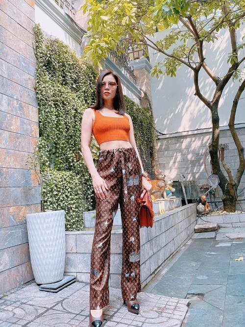 Một góc sân vườn trong biệt thự của ca sĩ Lệ Quyên.