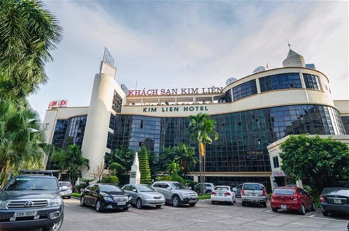 Khách sạn Kim Liên có lịch sử lâu đời ở Hà Nội, toạ lạc trên khu đất 3,5 ha trên phố Đào Duy Anh (Đống Đa). Nơi đây hiện có 9 toà nhà, 437 phòng và 5 nhà hàng. Ảnh: Công ty Du lịch Kim Liên.