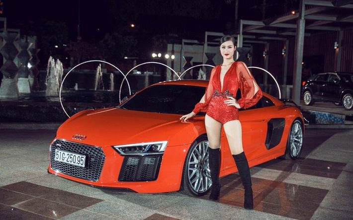 Chục năm về trước, Đông Nhi từng tậu cho mình chiếc Audi A7 trị giá 3,5 tỷ đồng. Ảnh: Internet.