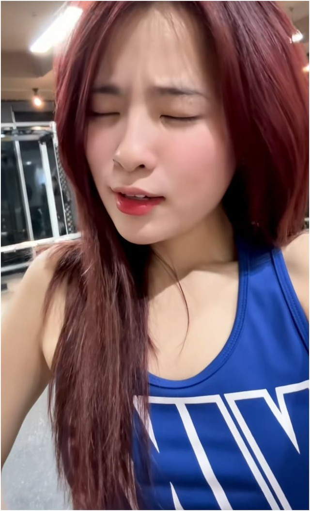 Theo đó, Ngọc Kem bắt đầu đến phòng gym tập luyện và cũng là phương tiện để cô tái tạo lại bản thân mình.