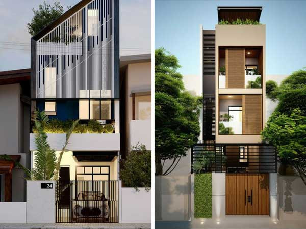 Diện tích càng lớn thì chi phí phát sinh thêm càng nhiều. Bởi thế khi xây nhà 3 tầng với 1 tỷ đồng thì bạn chỉ nên xây dựng một ngôi nhà có diện tích khoảng 60 - 70m2. Ảnh: Xaydungso