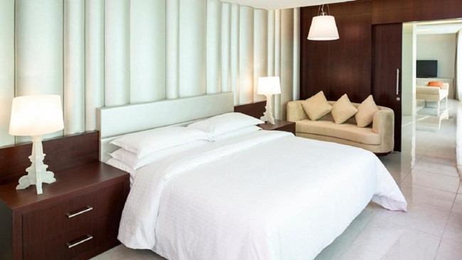Khi đặt phòng cho các ngày 22-23/10, giá phòng rẻ nhất tại đây là 214 AED-225 AED/đêm (tương đương 1,3 triệu đồng - 1,4 triệu đồng/đêm). Ảnh: Angoda