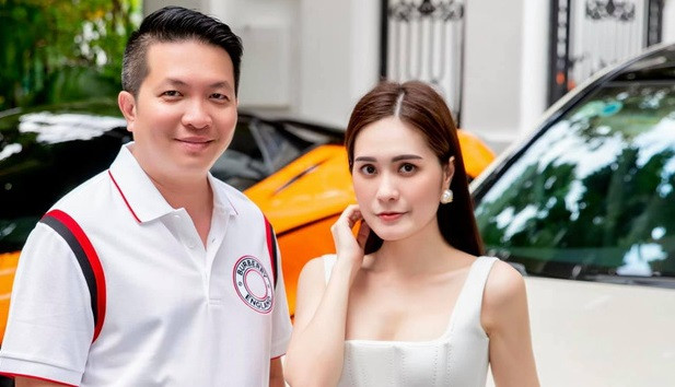 Ông Nguyễn Quốc Vũ được báo giới nhắc đến nhiều kể từ năm 2012 khi kết hôn với ca sĩ Đoàn Di Băng. Thời điểm đó, cặp đôi tổ chức đám cưới rình rang hết 3 tỷ đồng được đánh giá là không hề thua kém "ngọc nữ" Tăng Thanh Hà. Ảnh: Internet