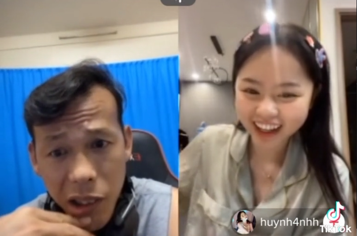 Tấn Trường cũng bày tỏ điểm tâm đắc trong việc sử dụng ứng dụng này: "Bên TikTok live vui vì 2 người live cùng được, còn bên Facebook không được".