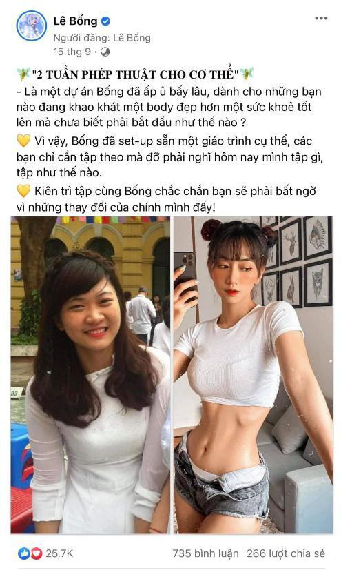 Nhưng nếu ai lần đầu xem Lê Bống livestream, đặc biệt là tập luyện sẽ thấy khá bất ngờ và thú vị. Và theo góc nhìn cá nhân của nhiều người, ngoại hình của hot girl TikTok khá hợp với bộ môn mà "cô giáo" này đang dạy.