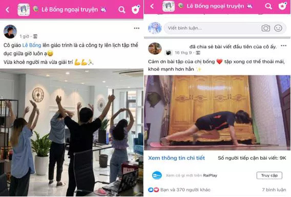 Chia sẻ về lý do đưa ra thử thách, Lê Bống cho biết: "Bống từng nặng tới 70kg, khá mũm mĩm lại còn hay ốm vặt. Vì một lần không mặc vừa một chiếc váy mình yêu thích và được sự khích lệ của mẹ, Bống đã quyết tâm tập luyện để có được vóc dáng như hiện tại...