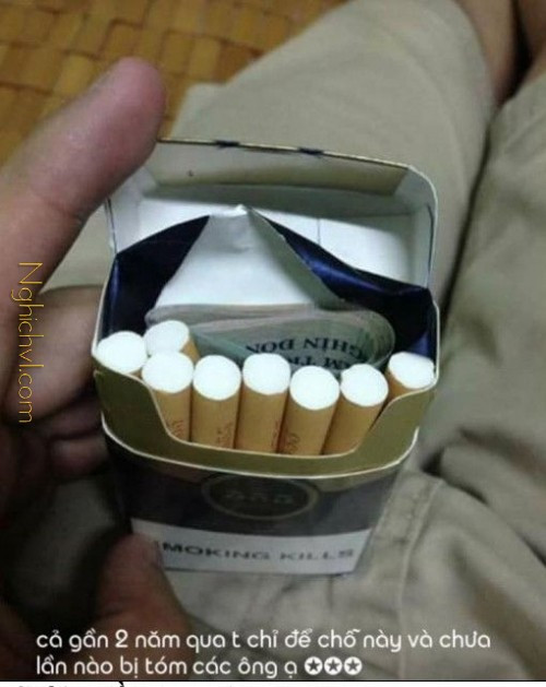 Trước đó trên mạng, hội anh em cũng chỉ nhau cách giấu quỹ đen để qua mắt vợ.