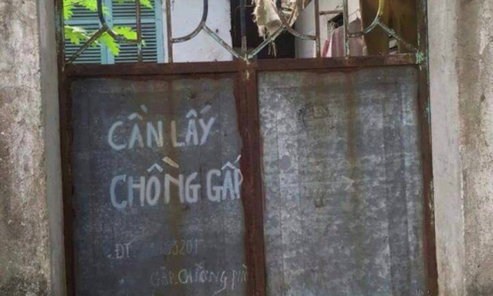 Chủ nhân của thông báo tuyển con dâu độc đáo này là anh Mừng (Trung Hòa, Yên Mỹ, Hưng Yên). Anh có hai người con trai là Hào và Huy.