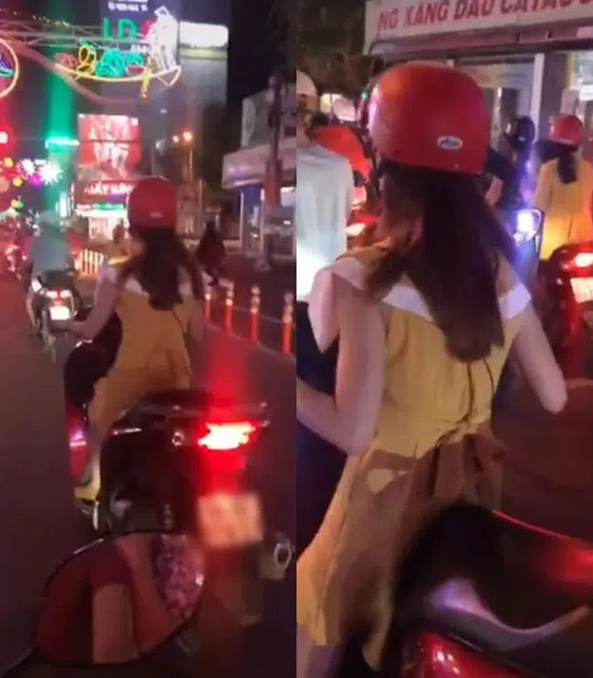 Đây không lần đầu tiên trên MXH xuất hiện những hình ảnh hội chị em có chiều cao khiêm tốn nhưng vì muốn "sang - xịn - mịn" mà bất chấp lái SH.
