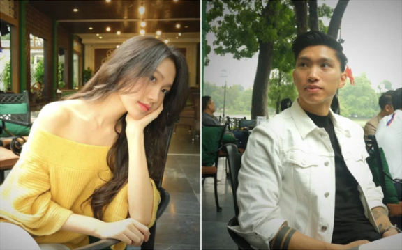 Khi gió lạnh ùa về, các cặp đôi chắc chắn không thể bỏ qua tiết mục hẹn hò, đưa nhau dạo khắp phố phường rồi ngồi nhâm nhi cafe nhìn dòng người qua lại. Vậy nên, Đoàn Văn Hậu và Doãn Hải My cũng không ngoại lệ.