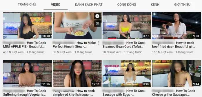 Đáng chú ý hơn, cách ăn mặc phản cảm của nữ Youtuber tên B. đây không phải sự cố mà là do cô và ê-kíp cố tình khoe vòng 1 "khủng".