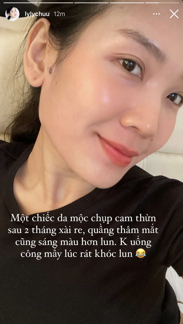 Mới đây, hot girl Chù Disturbia vừa góp một chân vào cuộc chiến mặt mộc của hội gái xinh. Cô nàng không ngần ngại đăng tải hình ảnh không son phấn của mình lên story.