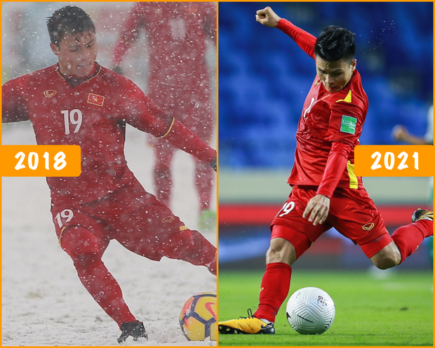 Vào năm 2018, Quang Hải đã có màn ghi bàn đi vào huyền thoại của U23 Việt Nam ở Thường Châu, thậm chí còn được đặt tên riêng cho cú sút này là "cầu vồng tuyết". Vừa qua, "Hải con" tiếp tục không làm người hâm mộ thất vọng bằng cú sút đẹp mắt vào lưới Indonesia làm NHM thổn thức.