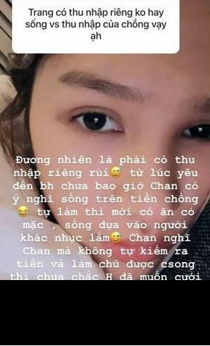 Cụ thể, Xoài Non cho biết mình đảm việc nhà, cực kỳ ngáo, khó tính hay để ý, sống tình cảm, hay sống trong tiêu cực và đặc biệt sống tự lập tài chính, không nương tựa vào ai...