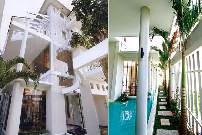 Căn biệt thự trắng ở khu Nam Sài Gòn của Hồ Ngọc Hà được thiết kế rất tỉ mỉ, cô từng chia sẻ ngôi nhà mất gần một năm để triển khai phần kỹ thuật và chừng đó thời gian để hoàn tất mọi chi tiết.