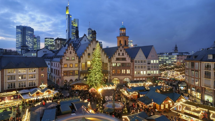 Mức lương tại Frankfurt (Đức) đã tăng hơn 200 USD một tháng lên mức 3.389 USD trong năm qua, khi các ngân hàng tìm cách chuyển nhân viên khỏi London sau Brexit. Nguồn ảnh: Printest.