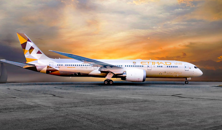 Thành lập năm 2003, Etihad Airways là hãng hàng không quốc gia của Abu Dhabi, Các tiểu vương quốc Ả Rập thống nhất. Ảnh: Skytrax.
