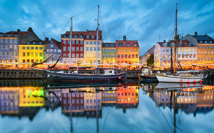 Thành phố Copenhagen (Đan Mạch) duy trì vị trí thứ 8 trong bảng xếp hạng năm nay với mức lương trung bình tháng 3.462 USD.