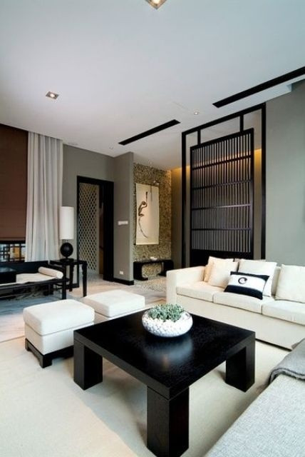 Cửa trượt là mẫu nội thất được sử dụng phổ biến trong phòng khách ở Nhật. Cửa trượt giúp tiết kiệm tối đa diện tích lại rất an toàn.