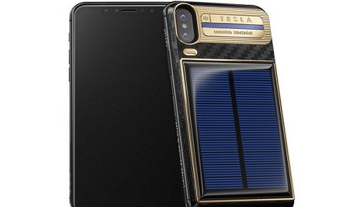 iPhone X Tesla Máy có hai model gồm phiên bản 64GB và 256GB, với giá tương ứng 4.064USD và 4.847USD.