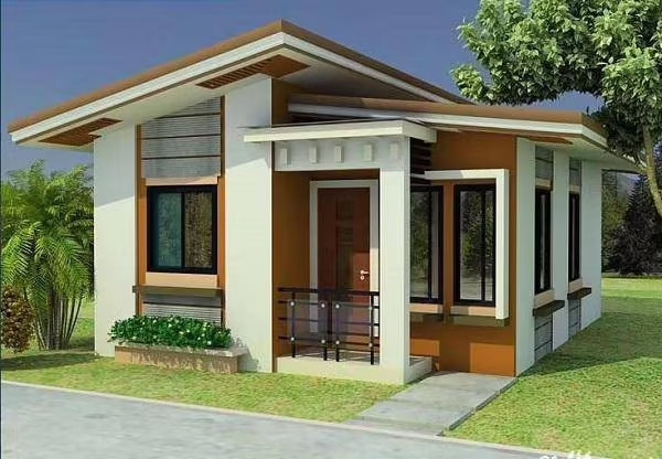Nhà cấp 4 với cấu trúc bên ngoài đơn giản là gợi ý hoàn hảo cho những gia đình ở nông thôn. Ảnh: Xaynhadeponline