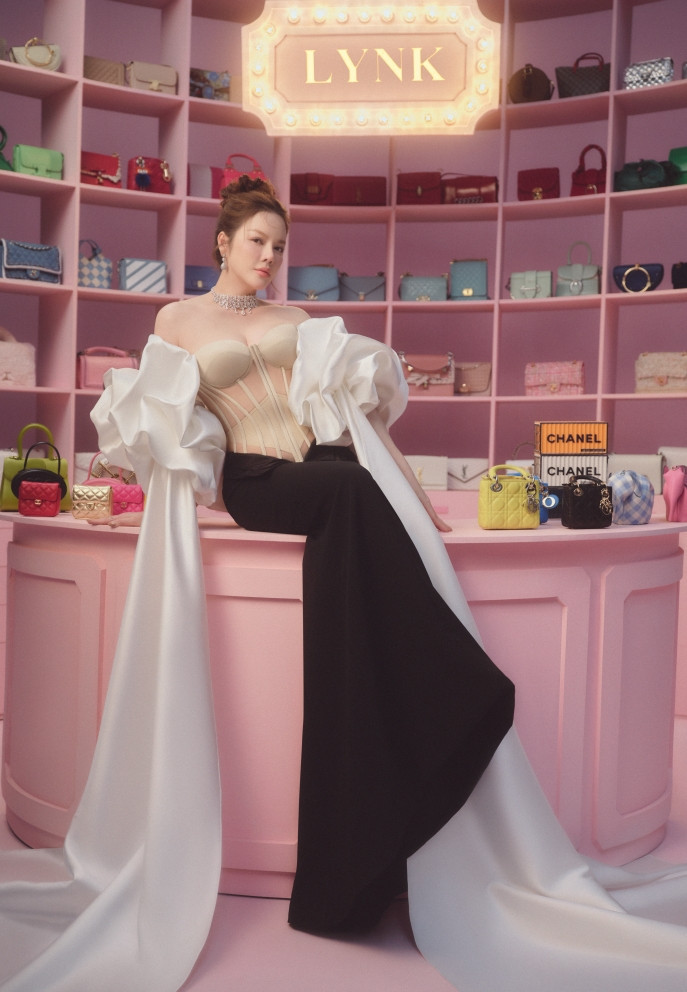 Trên các diễn đàn đồ hiệu, nhiều người ước tính loạt túi Hermes Birkin với đủ màu sắc của Lý Nhã Kỳ có giá trị bằng vài căn biệt thự.