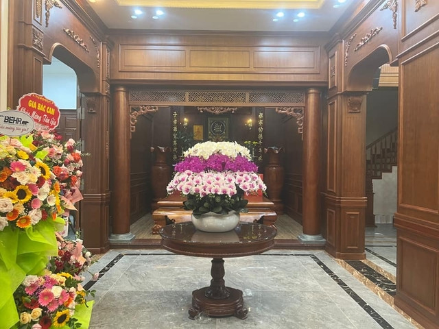 Không gian chính giữa của ngôi nhà.