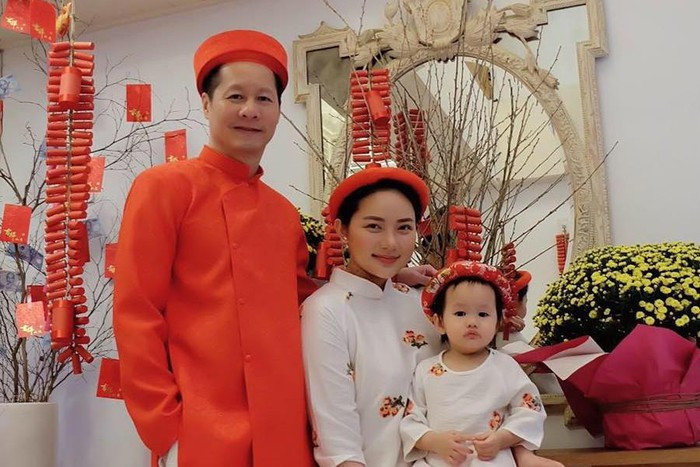 Sau khi con đầu lòng vào tháng 11/2016, Phan Như Thảo chính thức rút lui khỏi làng giải trí và dành phần lớn thời gian để chăm sóc gia đình. Ảnh: Internet